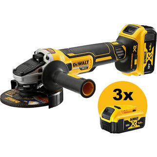 Aku uhlová brúska DeWALT DCG405P3