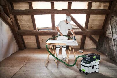 FESTOOL Akumulátorový mobilný vysávač CLEANTEC CTLC MIDI I-Basic 577066